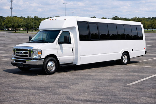 25-passenger minibus available for charter in Temecula, CA